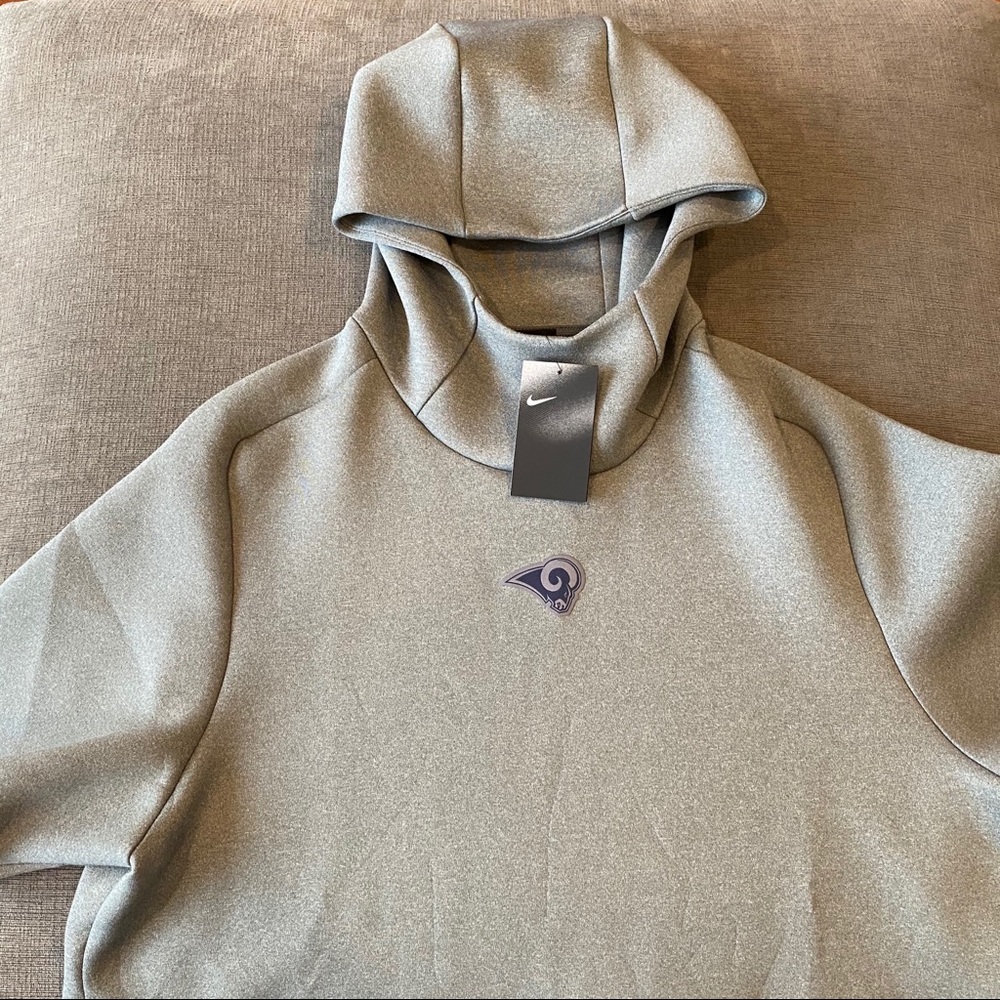 Nike LA Rams NFL On-Field Football Show-Out Hoodie - Picture 5 of 16